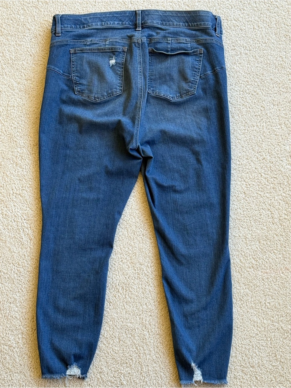 Torrid Bombshell Skinny Premium Stretch High-Rise Destructed Jeans - Picture 3 of 6